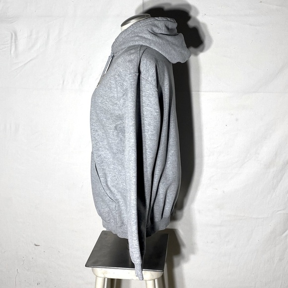 Vintage Gildan Light Grey EPS Edmonton Police Services Hoodie S - Picture 4 of 13